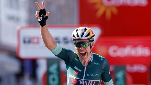 Van Aert, Vuelta a España 2024, Bayona