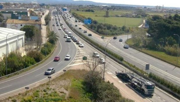 carril autopista aeropuerto Palma Vía de Cintura