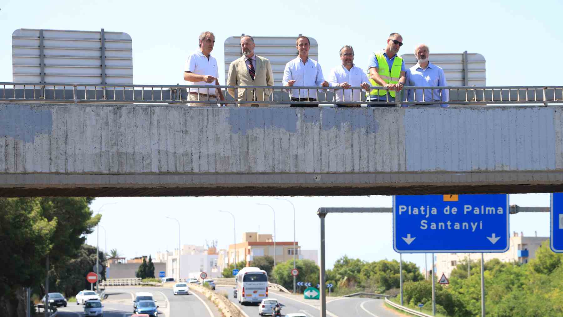 El presidente del Consell de Mallorca, Llorenç Galmés, durante la presentación del proyecto.