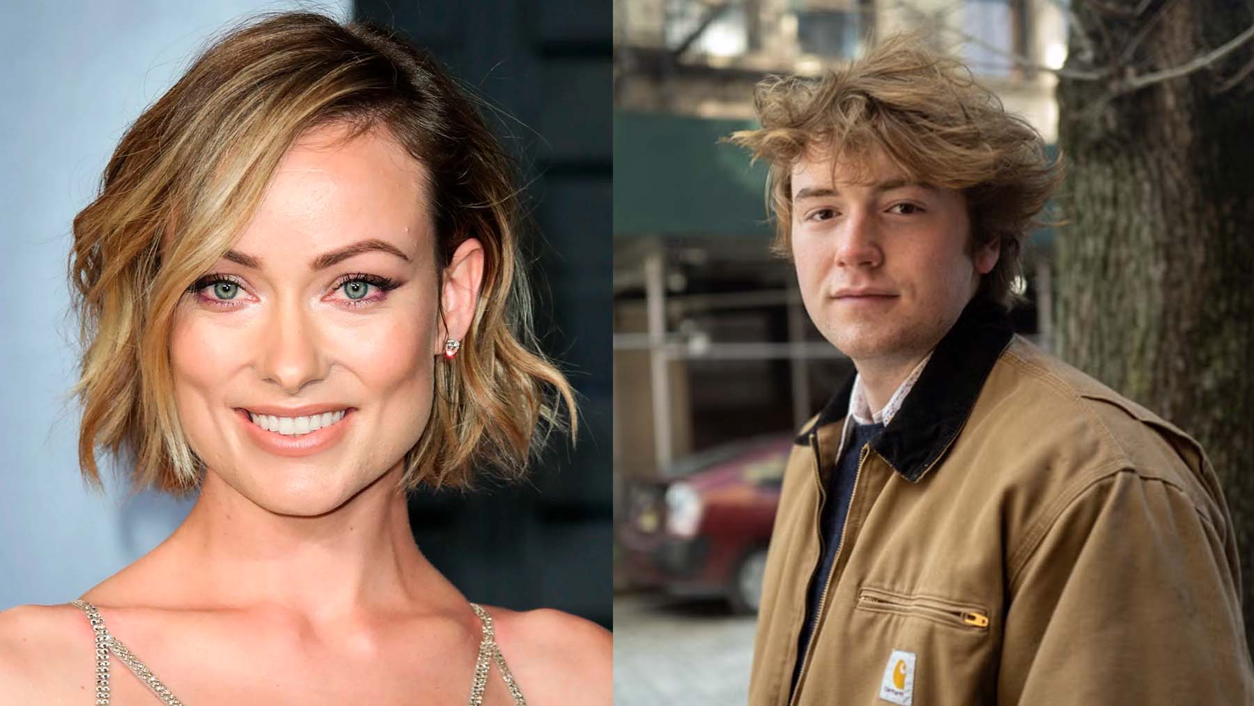 Olivia Wilde y Cooper Hoffman.