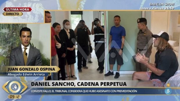 condena Daniel Sancho