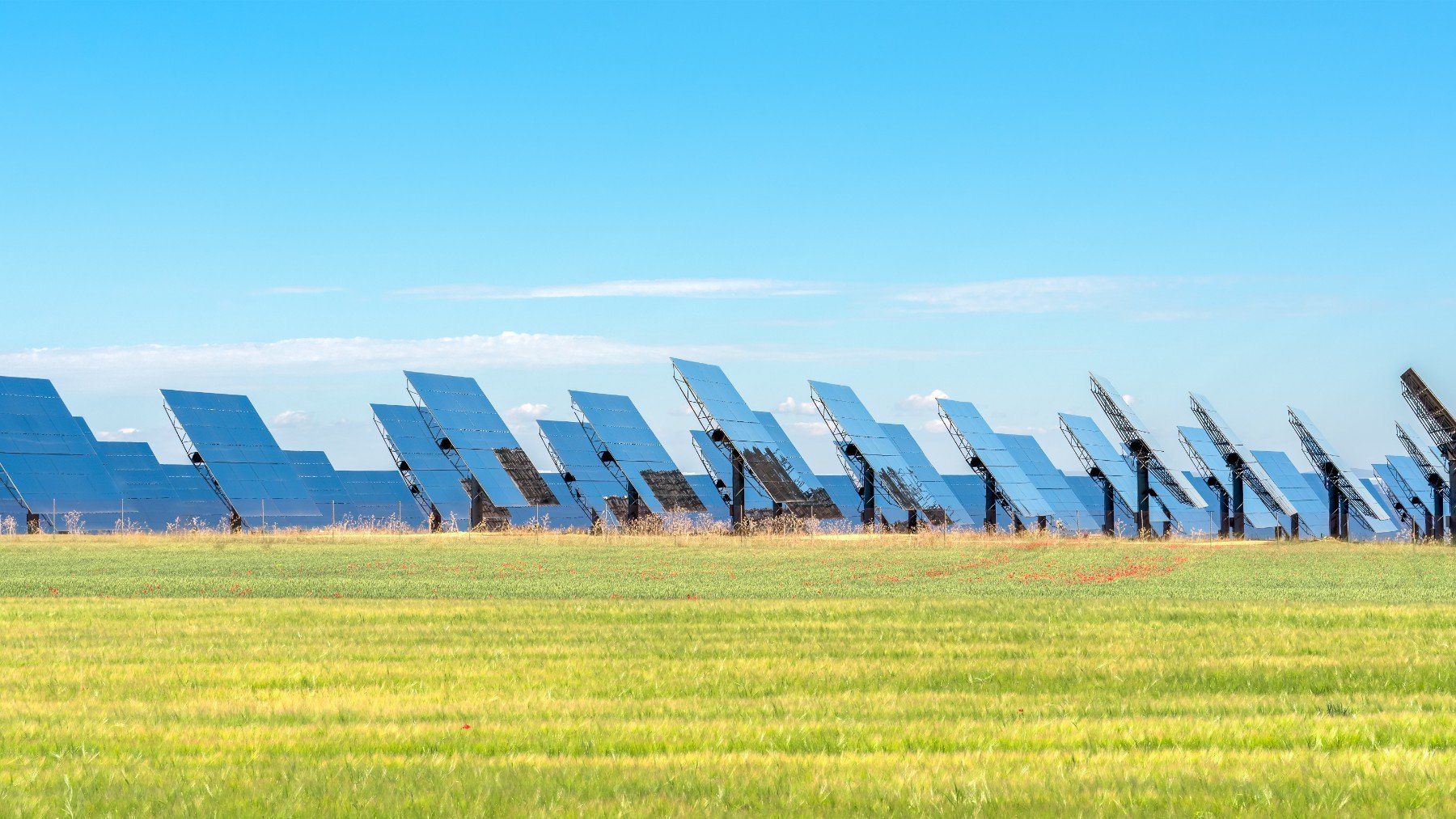 Planta de paneles solares