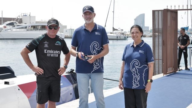 Rey Felipe VI, Copa América de vela, Barcelona