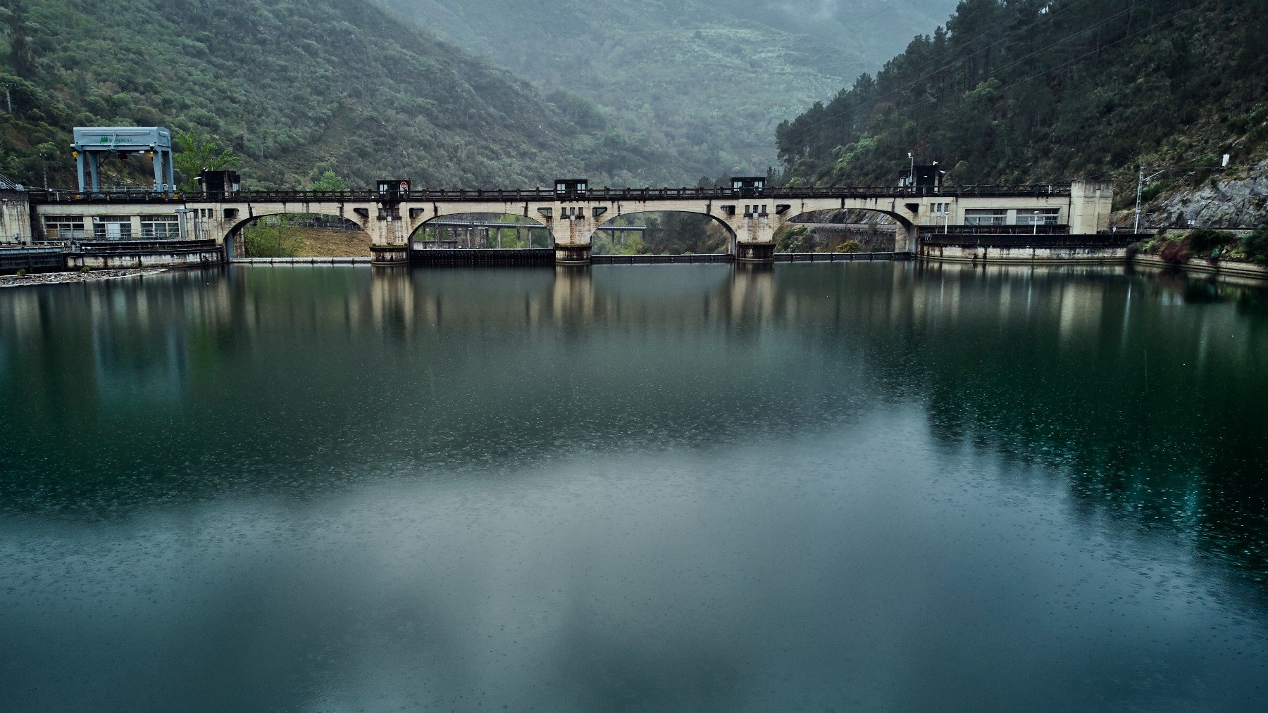 Vista del embalse de San Martiño en Orense, Galicia (Foto: Europa Press)