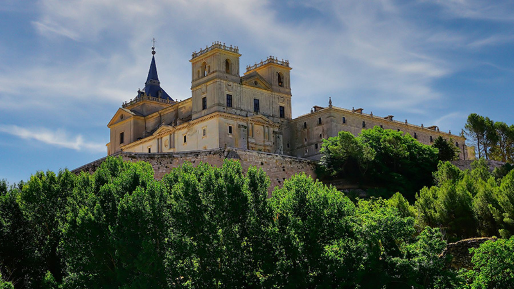 Monasterio de Uclés, Uclés, pueblos, Pueblo La Mancha, Castilla - La Mancha