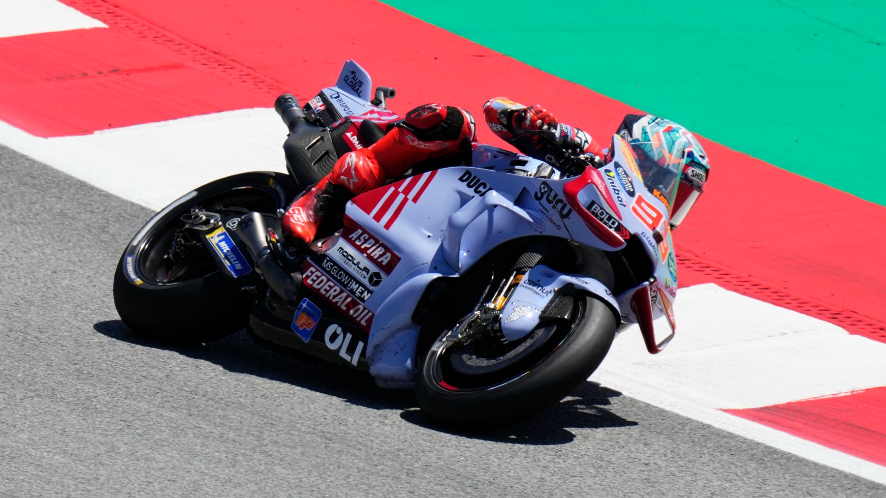 Marc Márquez durante un gran premio. (EFE)