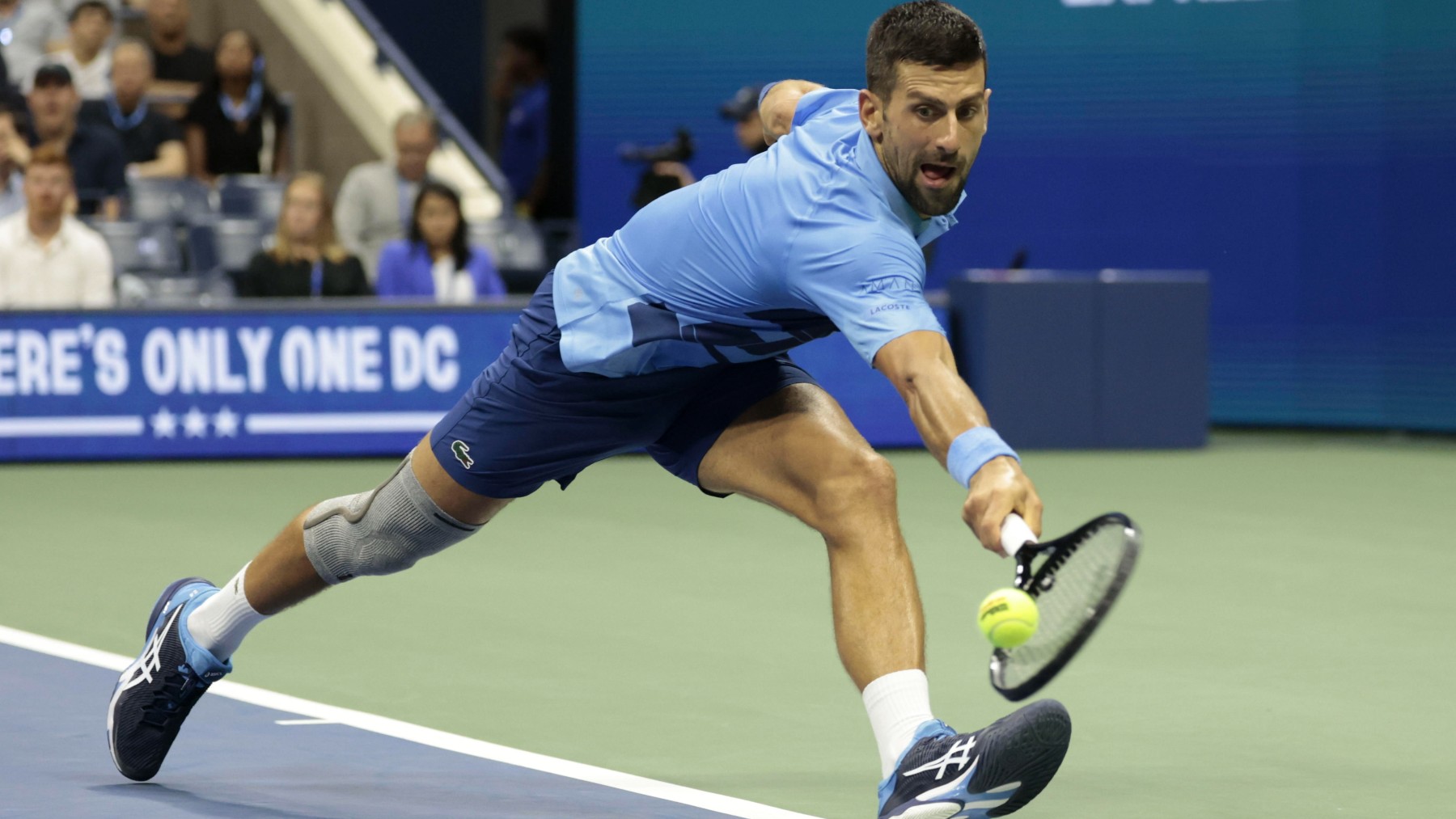 Djokovic, eliminado en el US Open. (EFE)