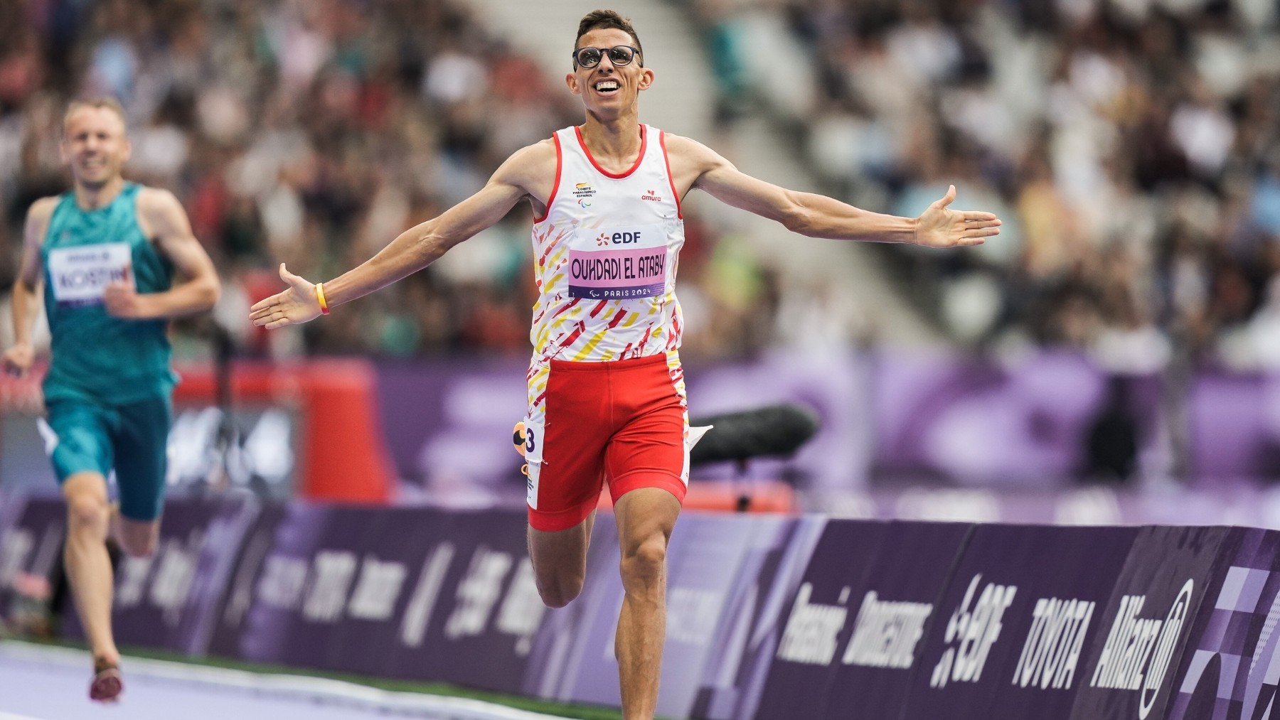 Yassine Ouhdadi da la segunda medalla de oro a España.