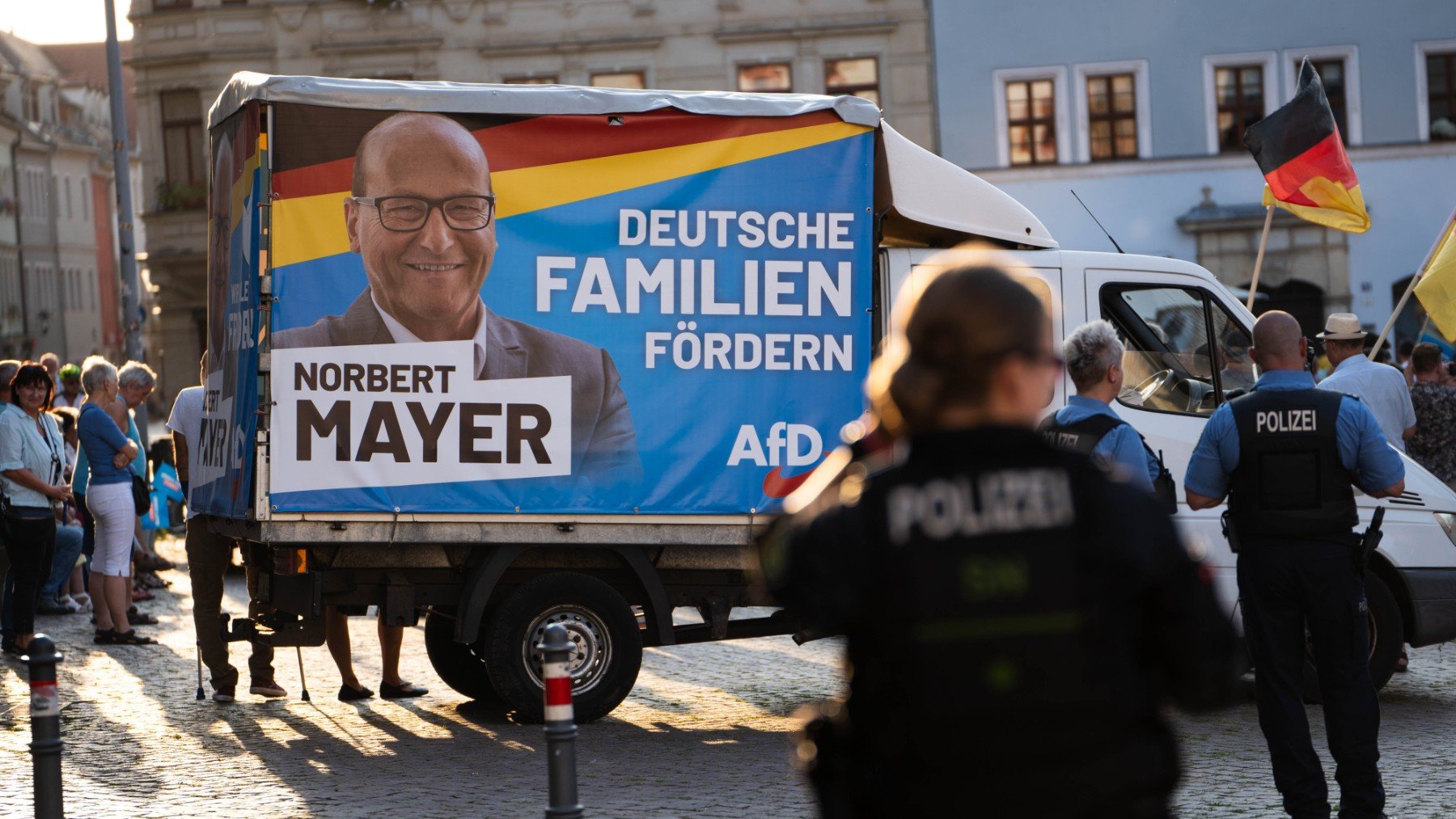 Cartel electoral de Afd. (Foto: Europa Press)