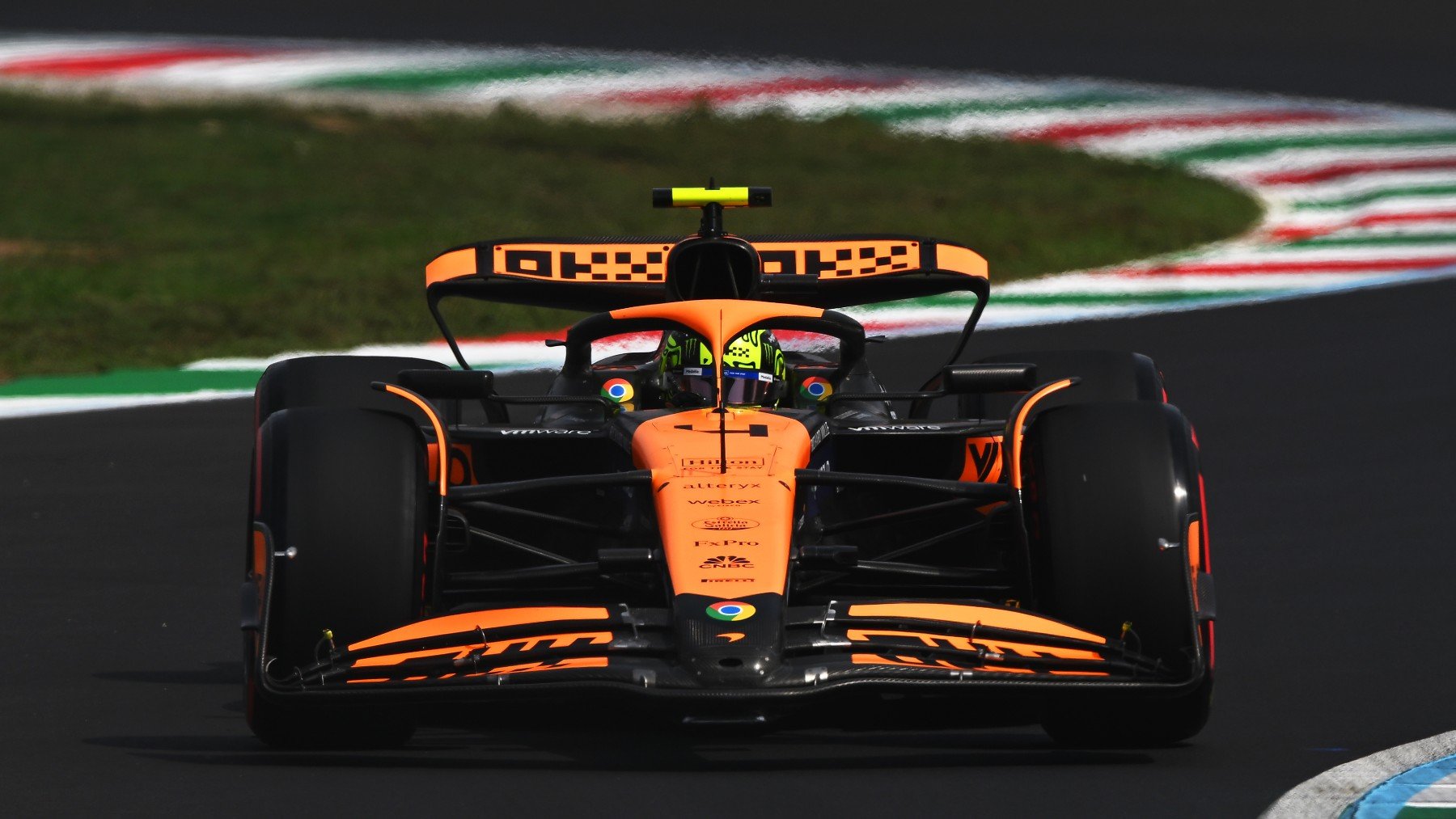 Lando Norris en el GP de Italia. (Getty)