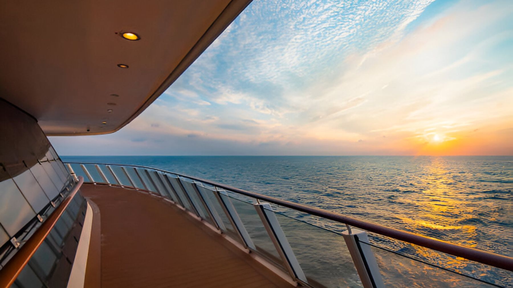 Vista panorámica desde un crucero.