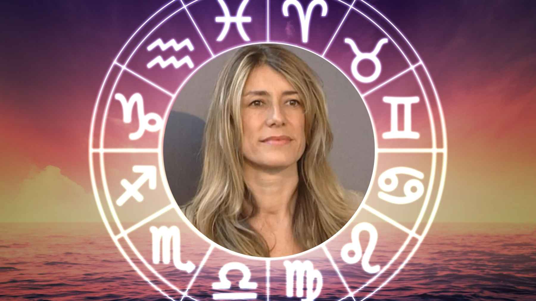 Begoña Gómez y la rueda zodiacal.