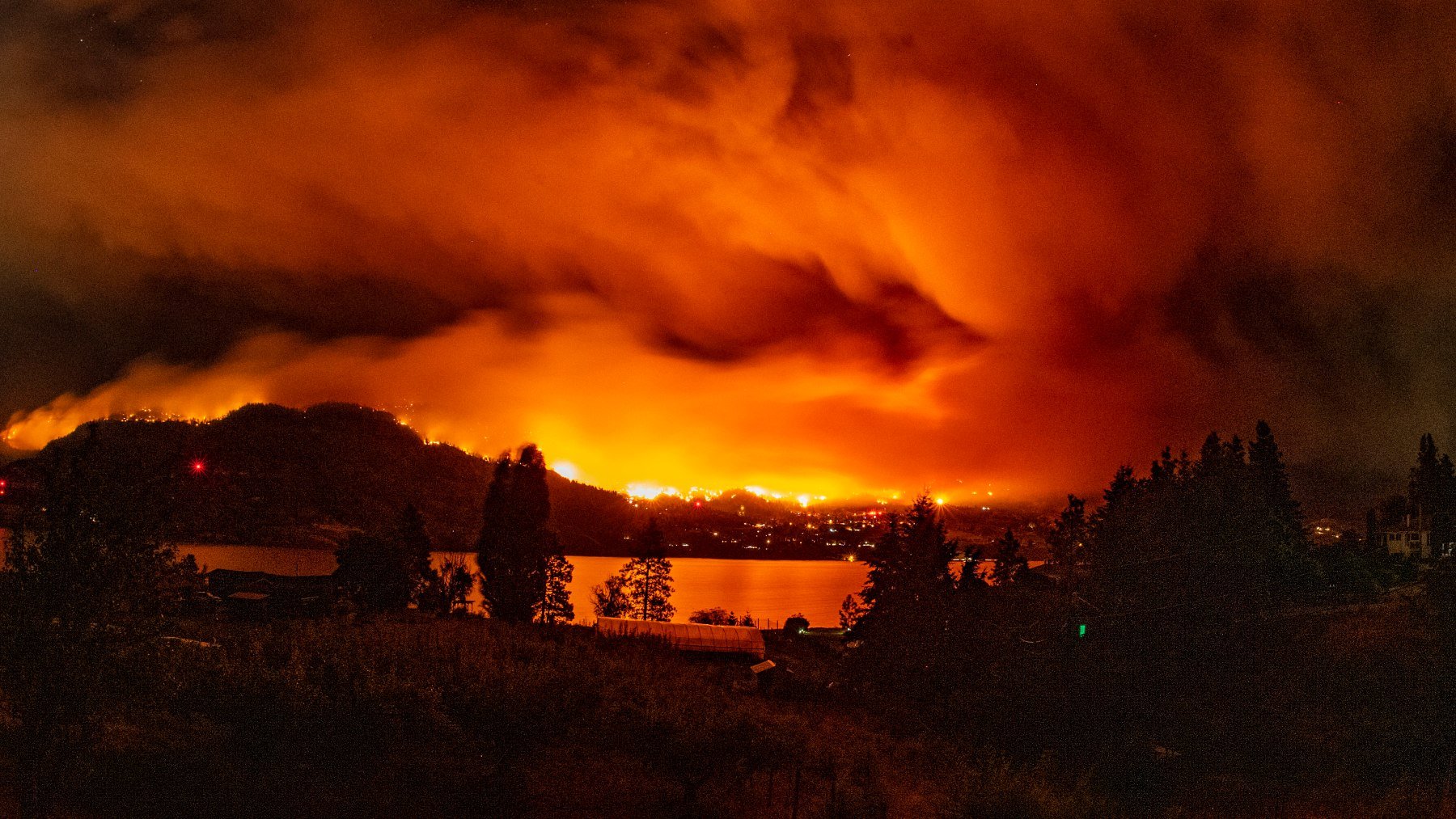 Incendio en Canadá