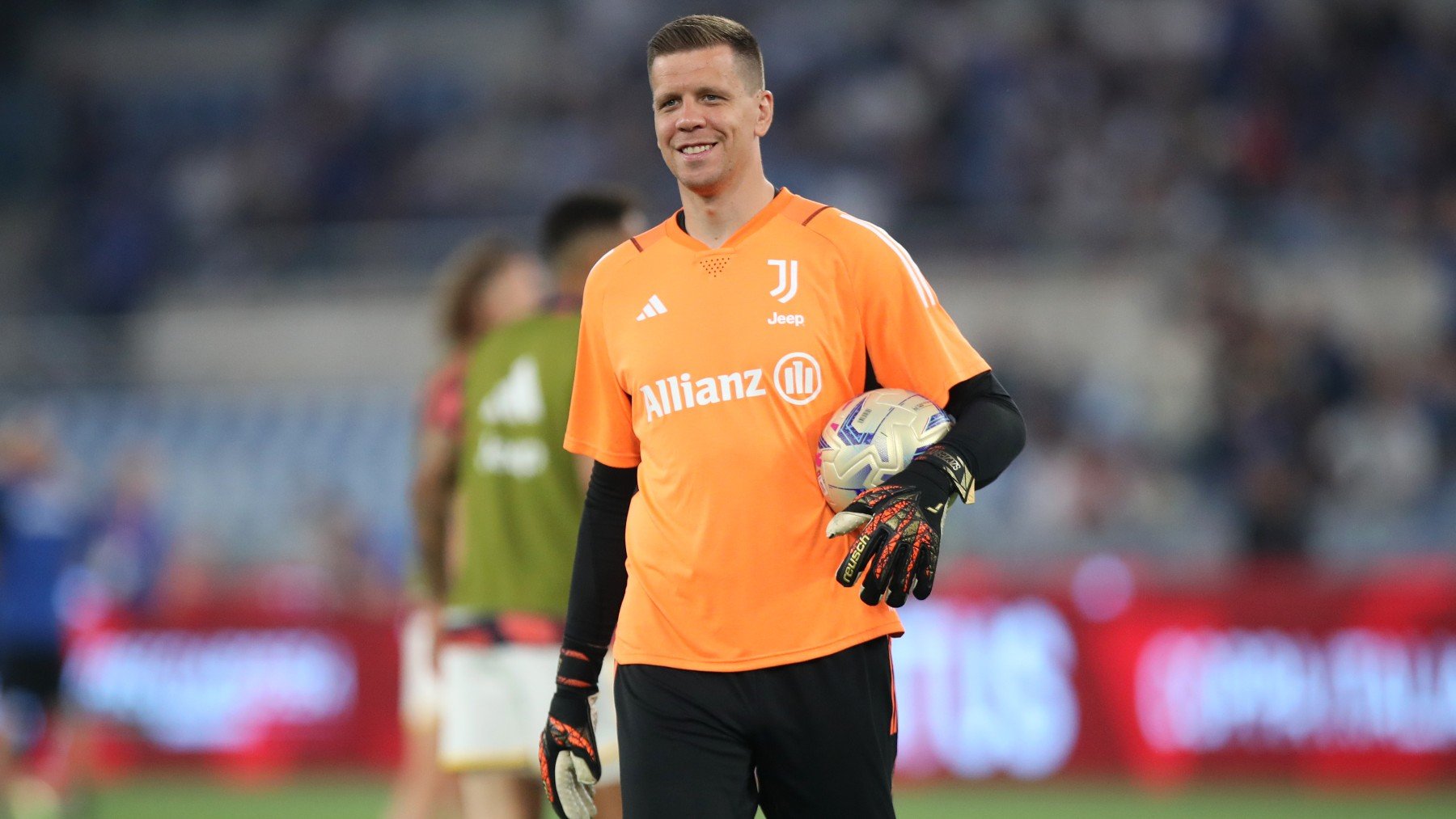 Szczesny antes de un partido con la Juventus. (Getty)