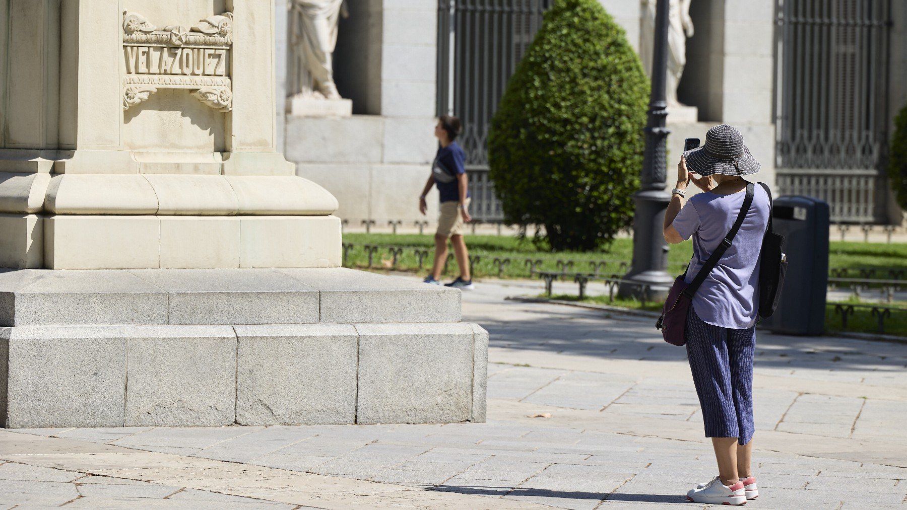 Un turista en Madrid. (EP)