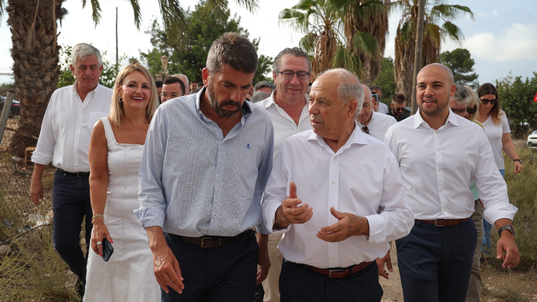 El presidente de la Generalitat Valenciana Carlos Mazón, este miércoles.