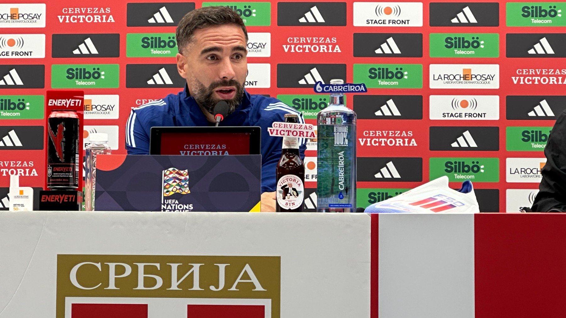 Carvajal, en rueda de prensa.