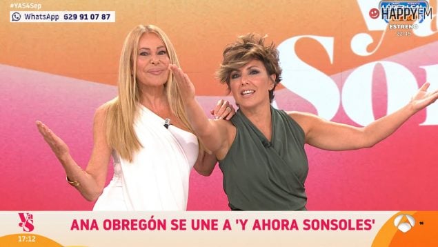 Sonsoles Ónega sorprende a Ana Obregón durante su estreno en ‘Y ahora Sonsoles’: «¡Eso ahórratelo!»