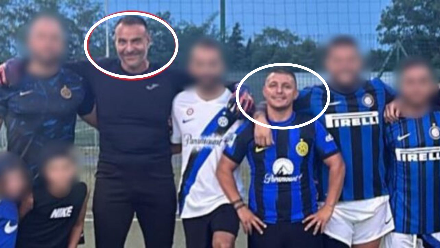 Andrea Beretta y Andrea Bellocco.