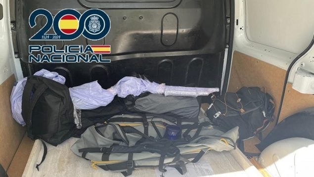 Cae un grupo criminal que cortó la A7 fingiendo ser policías para robar un furgón con 300.000 euros