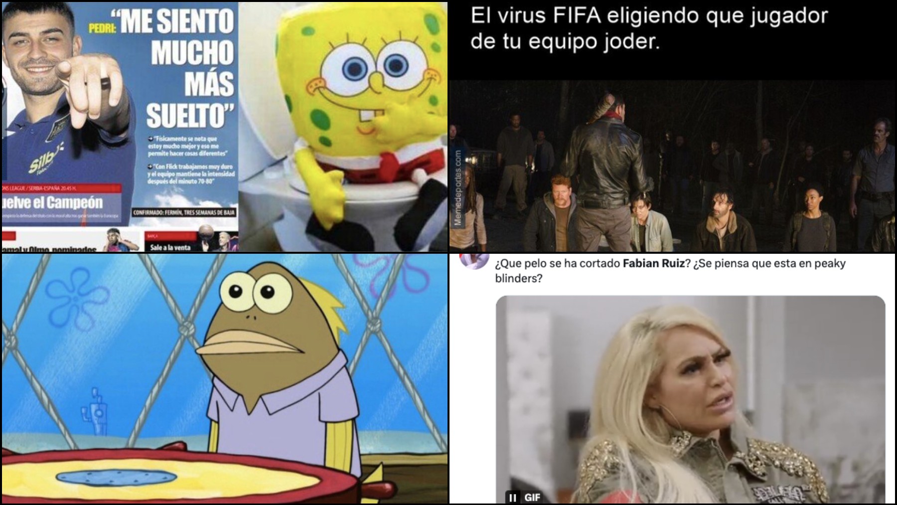 Los mejores memes del partido entre Serbia y España.