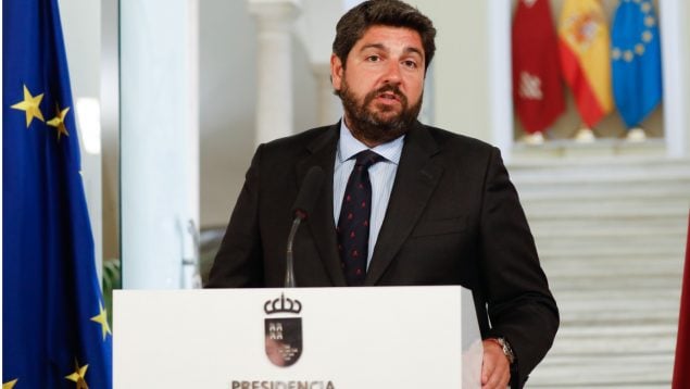 Fernando López Miras, financiación autonómica, Región de Murcia, Isabel Díaz Ayuso