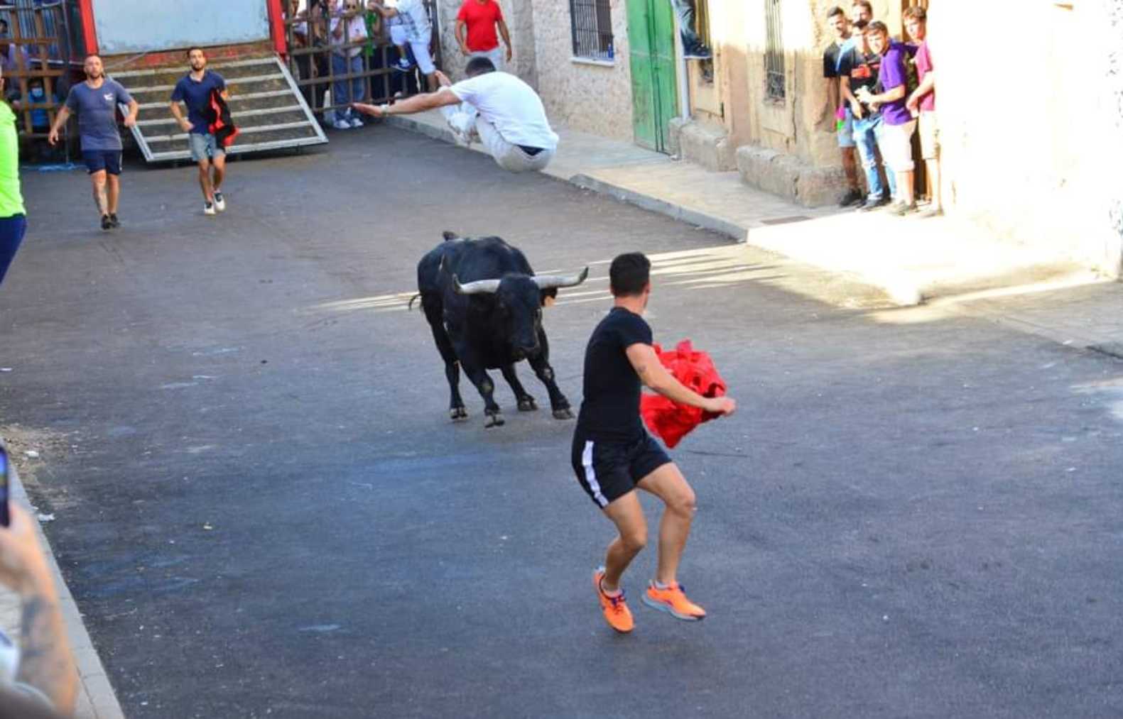 El recortador César Grasa. (Foto: G. Majolero)