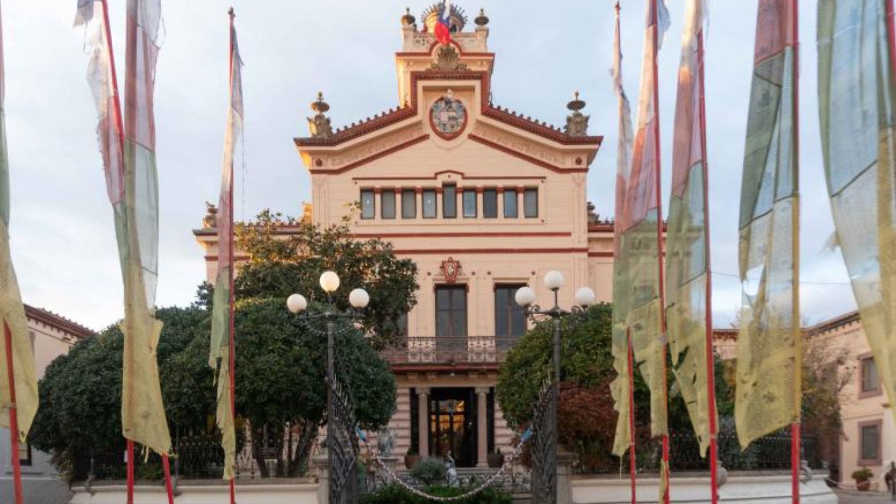 Monasterio budista del Garraf en Cataluña. Foto: Turismo de Sitges