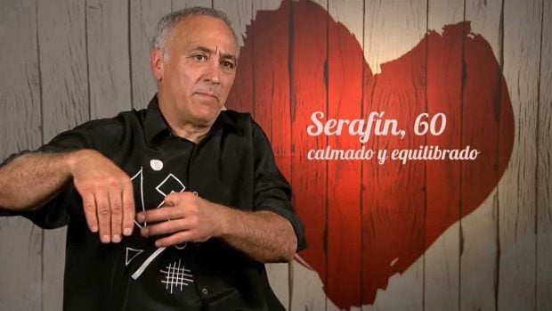 Serafín, participante de 'First Dates'. (Mediaset)