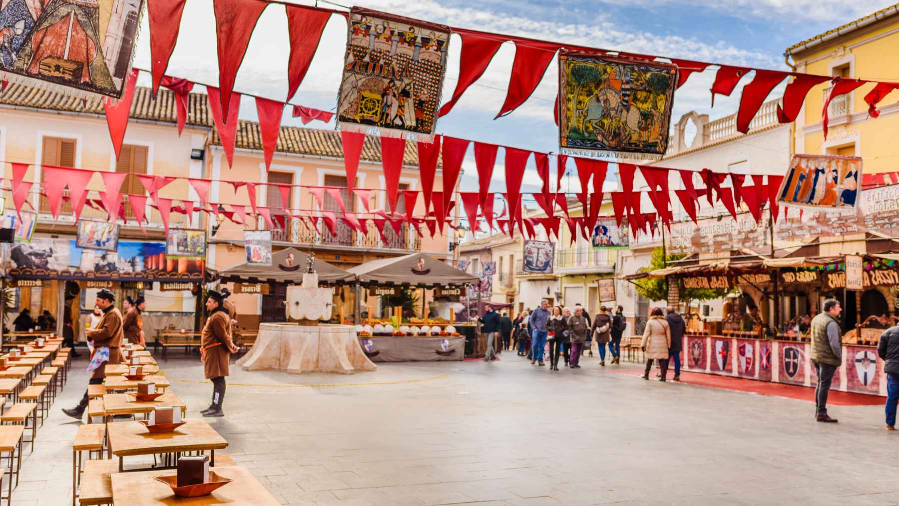 Mercado medieval.