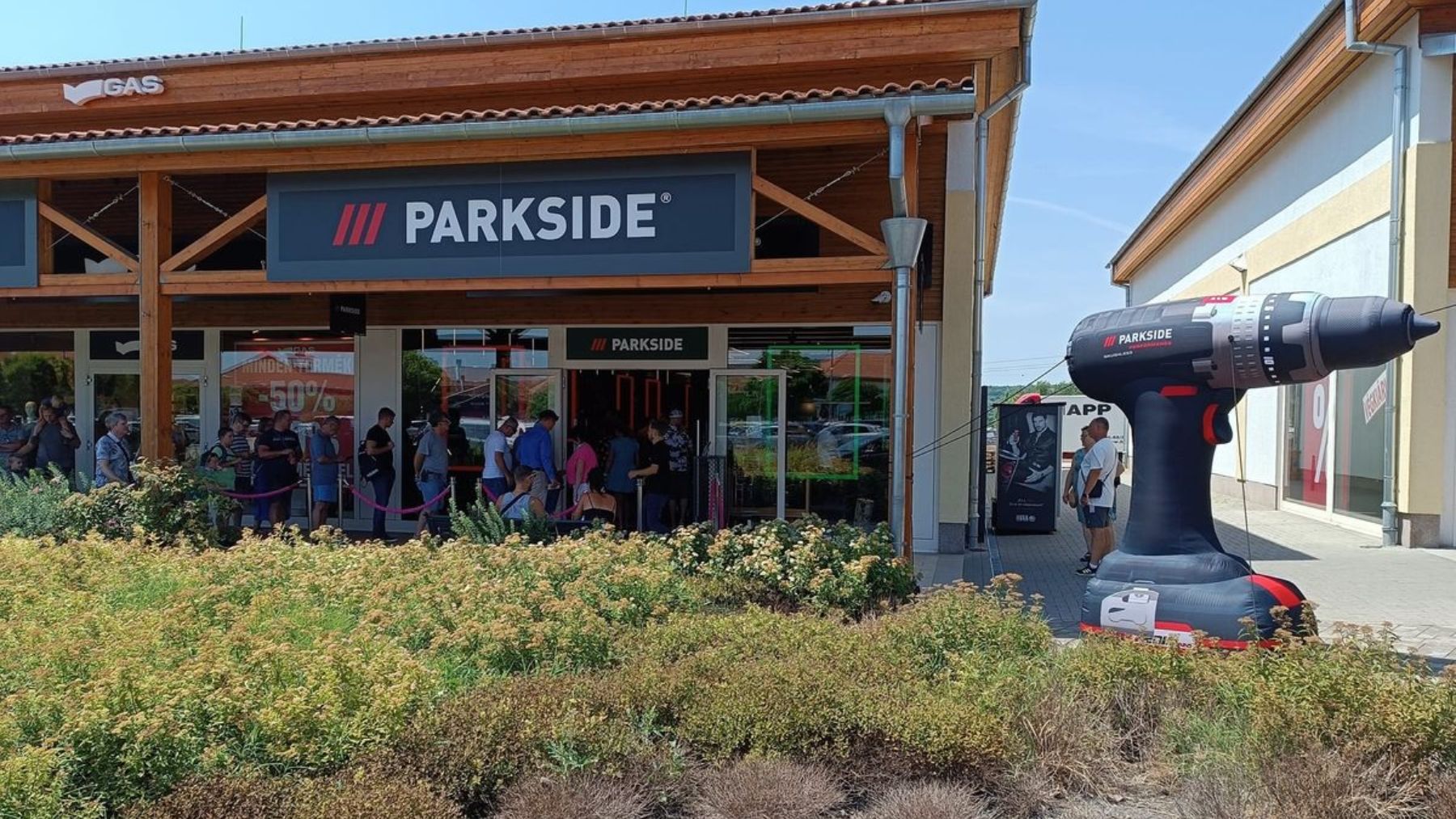 Primera tienda Parkside en Hungría (Foto: Facebook).