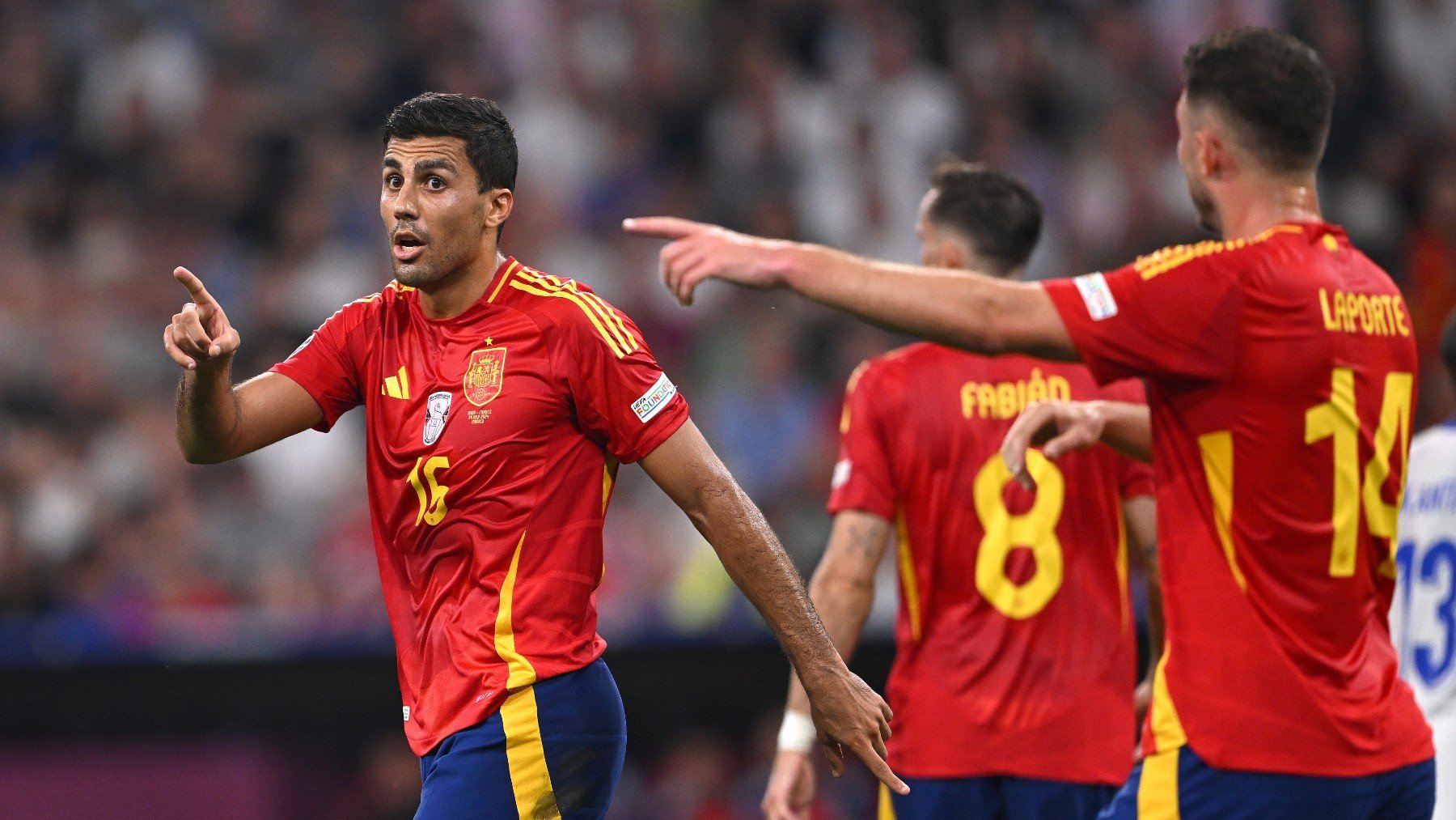 Alineación de España vs Suiza in the UEFA Nations League match today