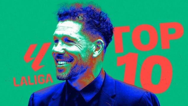 Simeone salta al top ten de entrenadores históricos de Primera