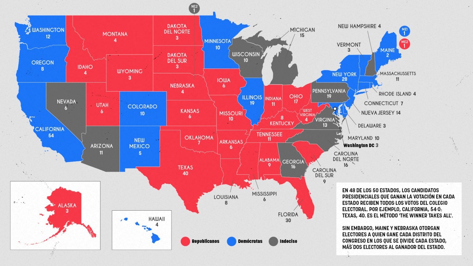 ¿Cuándo son las elecciones de Estados Unidos 2024 y qué día se vota?