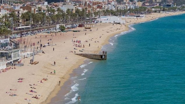 temporal tormentas mujer riera Badalona.