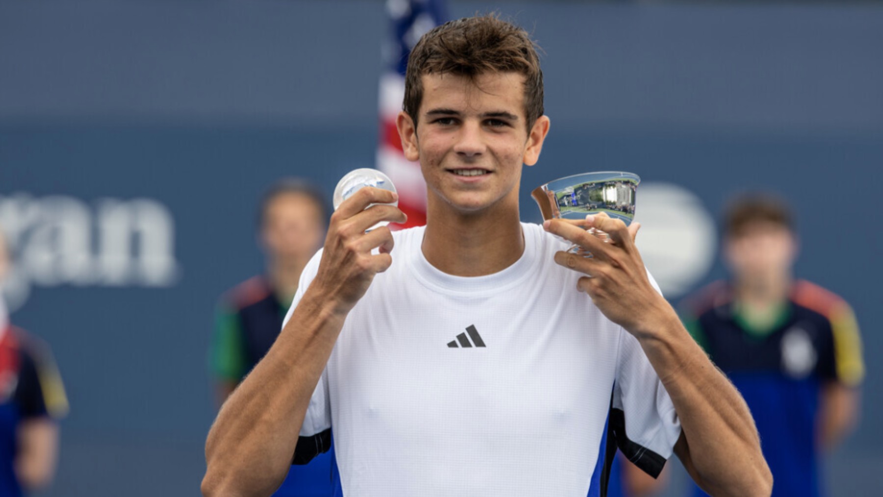 Rafa Jódar, campeón del US Open júnior.