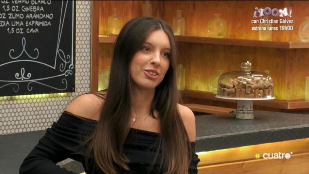 Victoria, participante que se unió a 'First Dates'. (Mediaset)