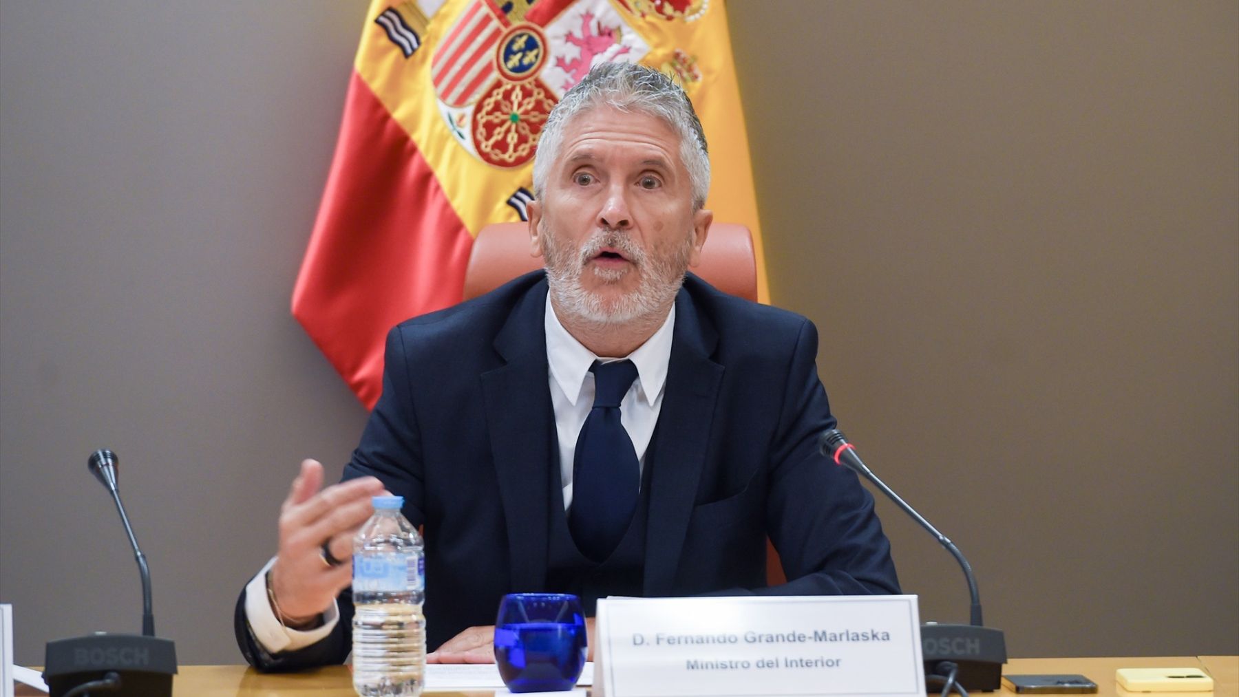 Fernando Grande-Marlaska, ministro de Interior. (Foto: EP)