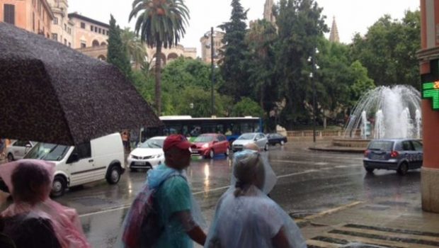 Baleares tiempo lunes lluvias