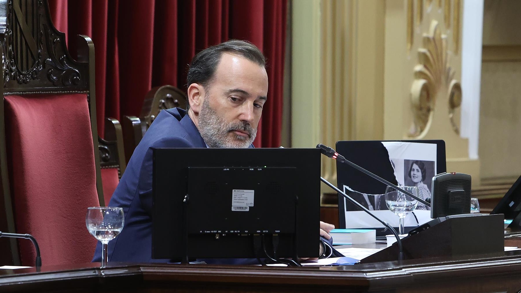 Gabriel Le Senne, presidente del Parlament balear.