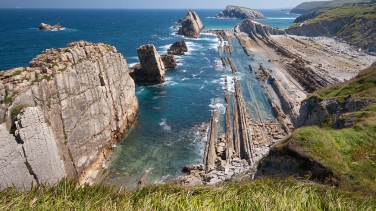 Paisaje del Geoparque Costa Quebrada