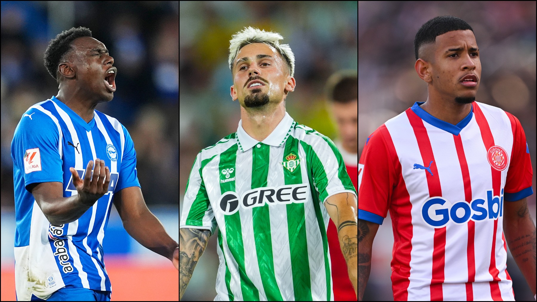 Samu Omorodion, Rodri y Savinho, algunos de los jóvenes que se han marchado de la Liga este verano.