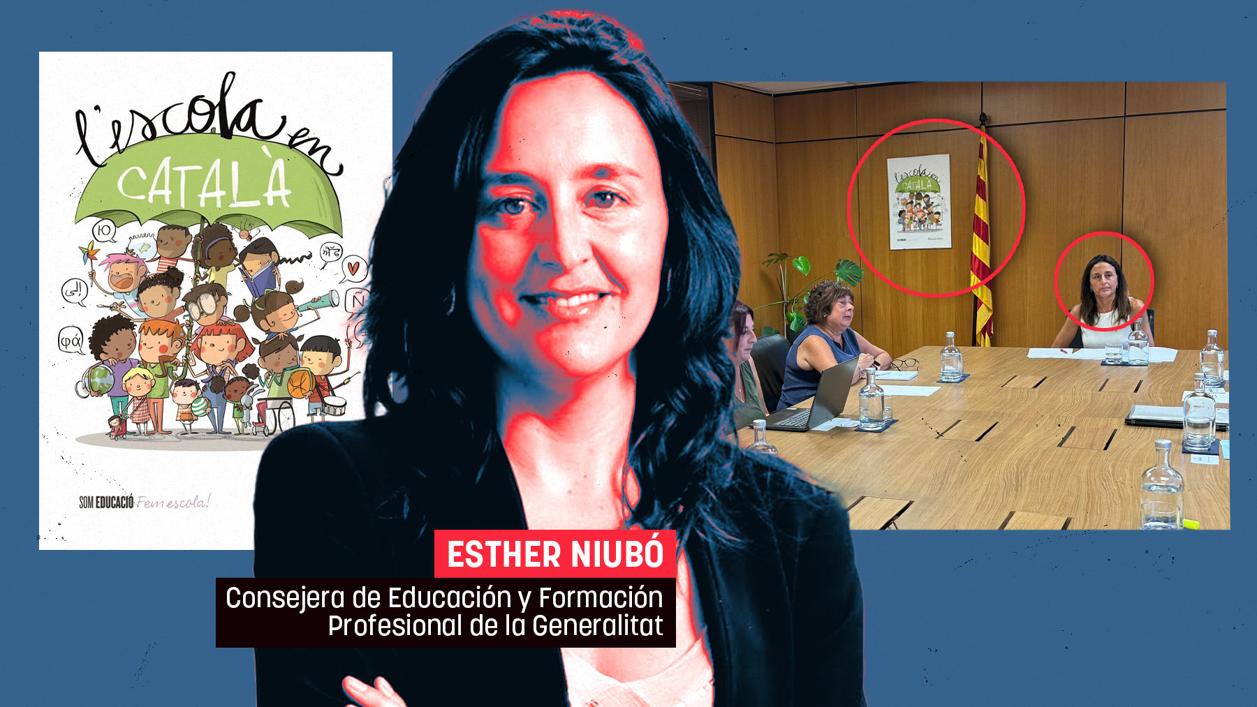 La reunión de la consejera de Educación de Salvador Illa.