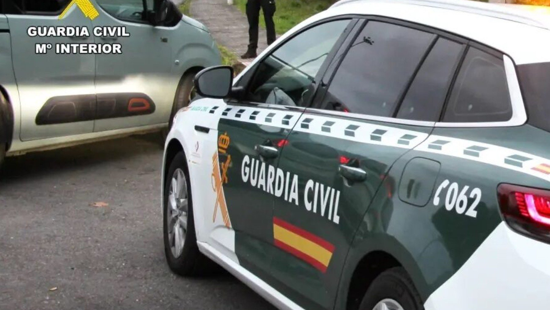 Un vehículo de la Guardia Civil.