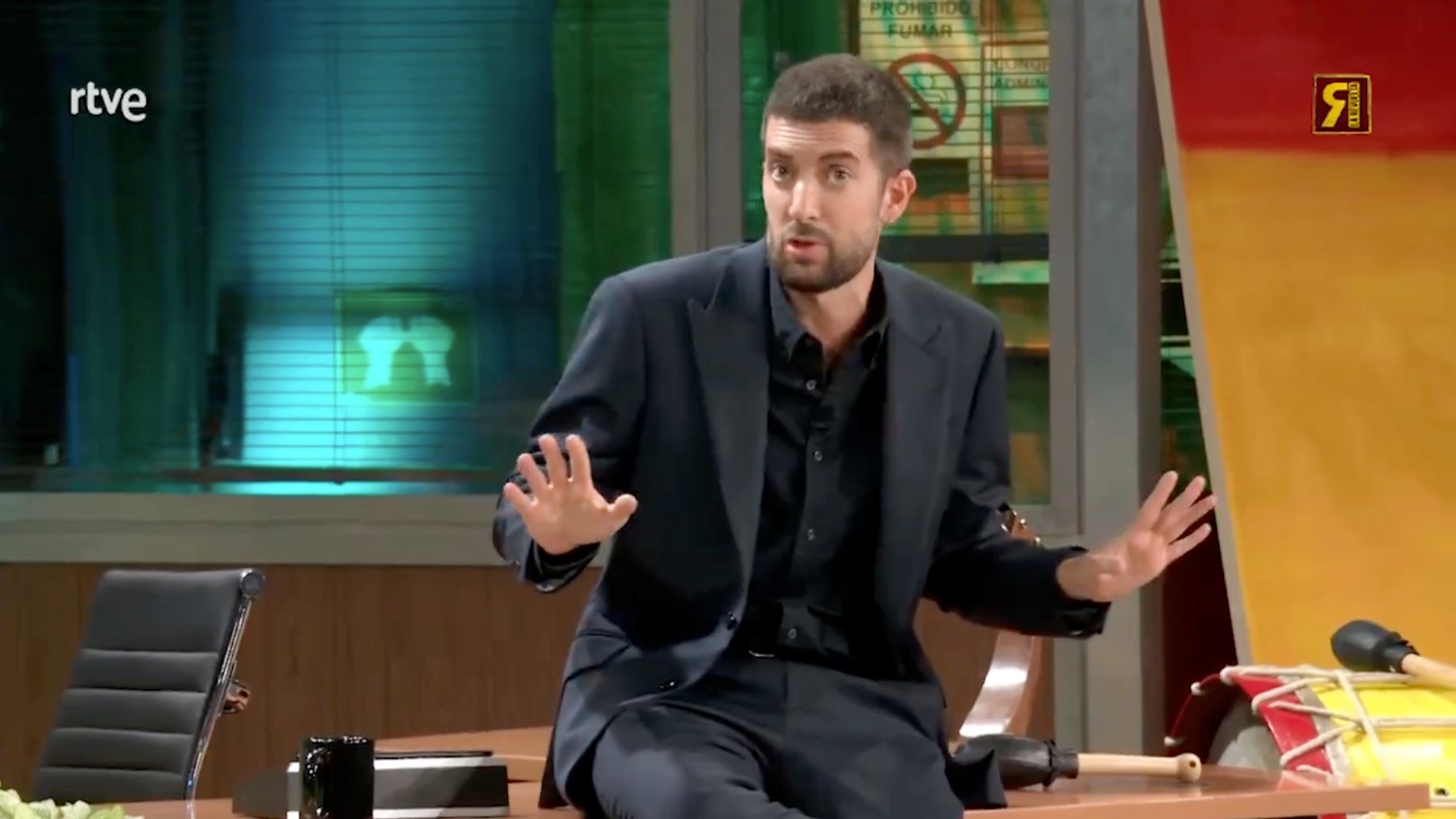 David Broncano en su estreno en TVE.