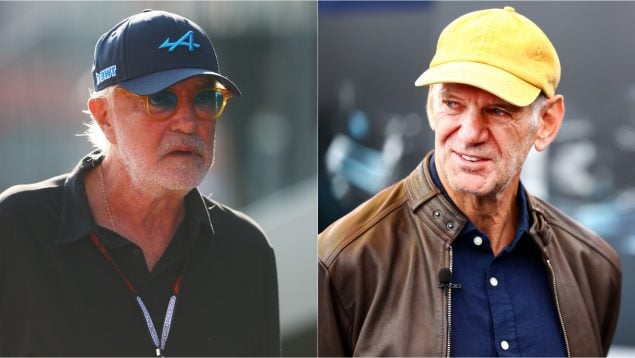 Flavio Briatore, Adrian Newey