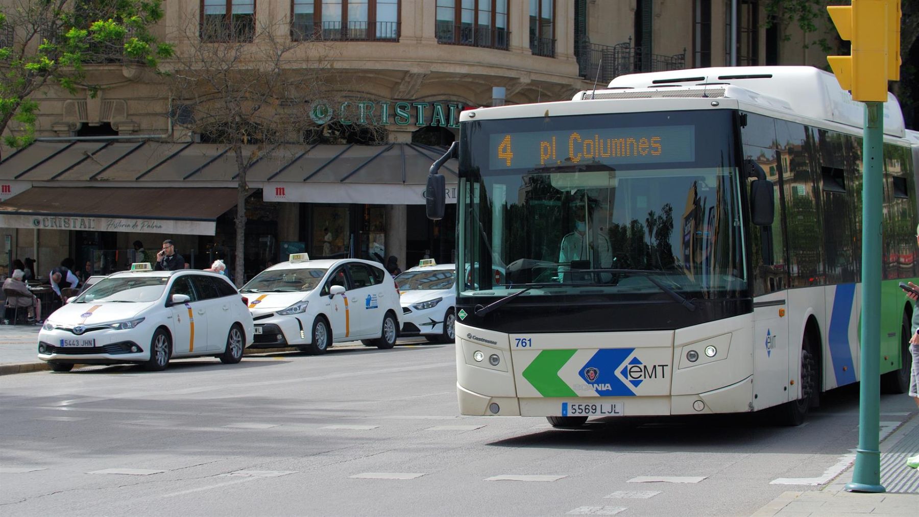 Un autobús de la EMT de Palma.