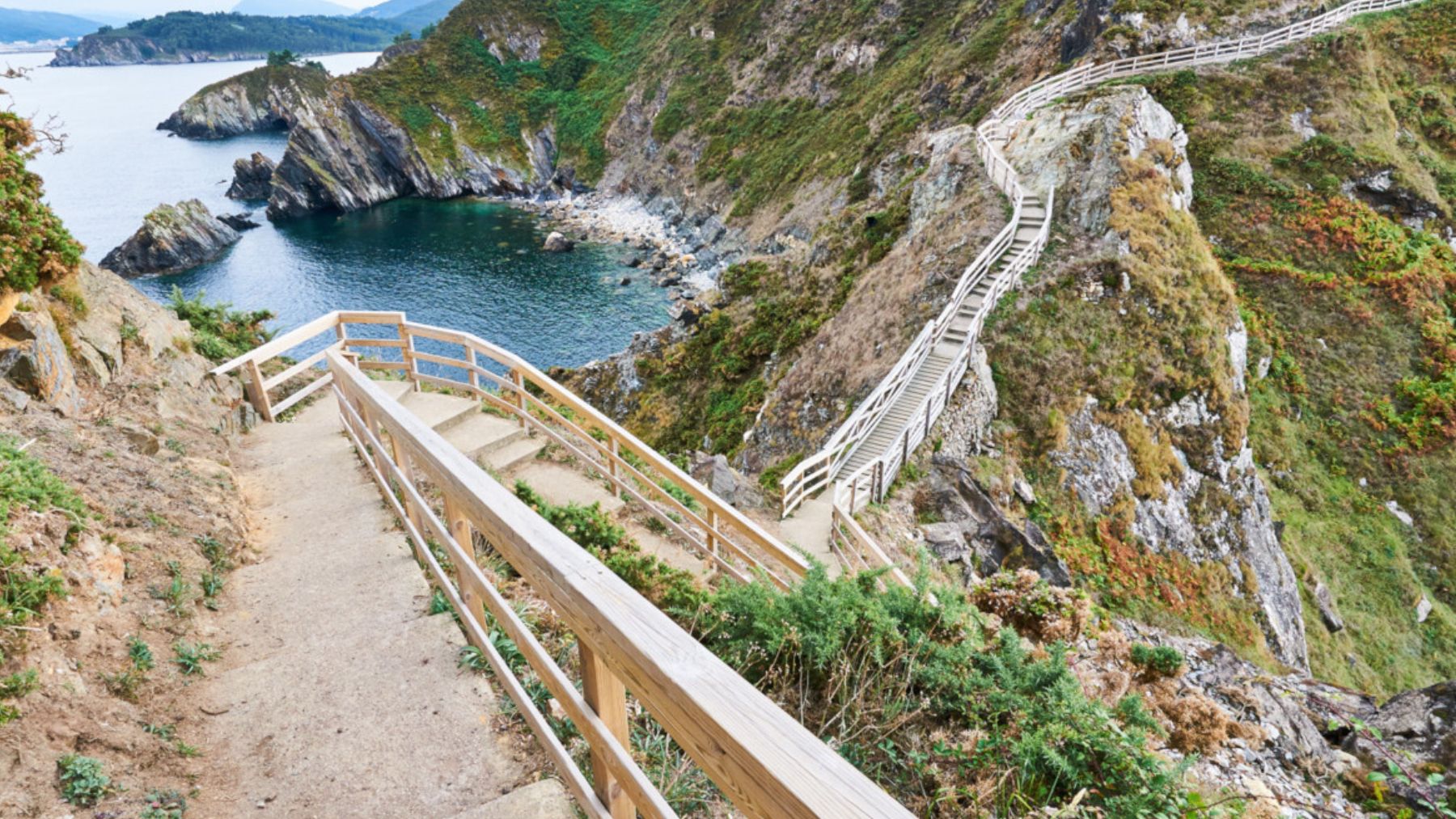 Camino Fuciño de Porco en Galicia. Foto:  Punta Fuciño de Porco