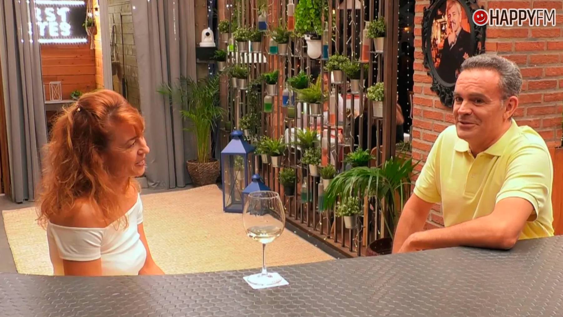 Begoña y Pablo, participantes de First Dates. (Mediaset)