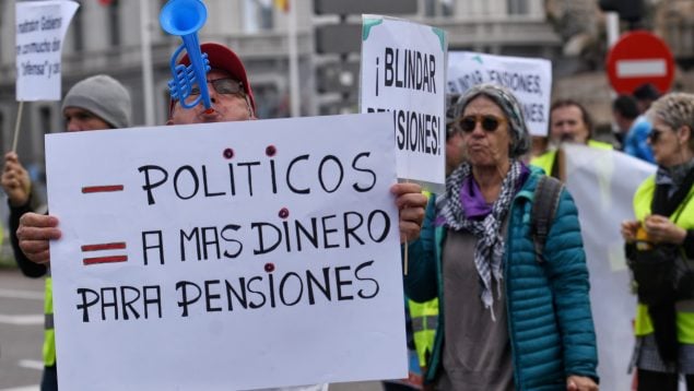 Jubilados subida pensiones